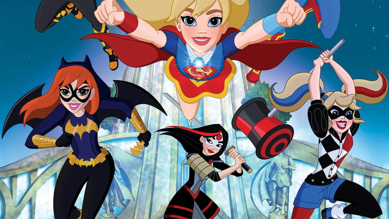 DC Super Hero Girls: Hero of the Year backdrop