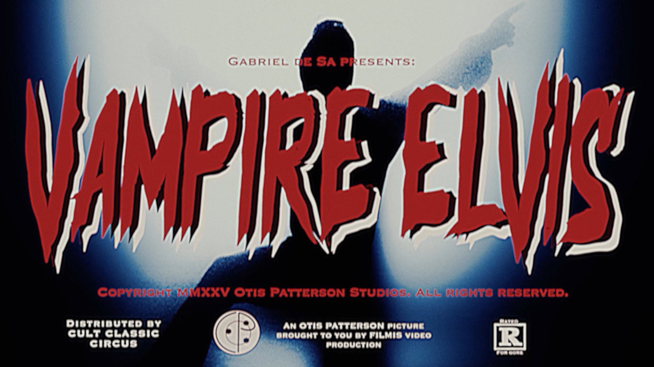 Vampire Elvis backdrop