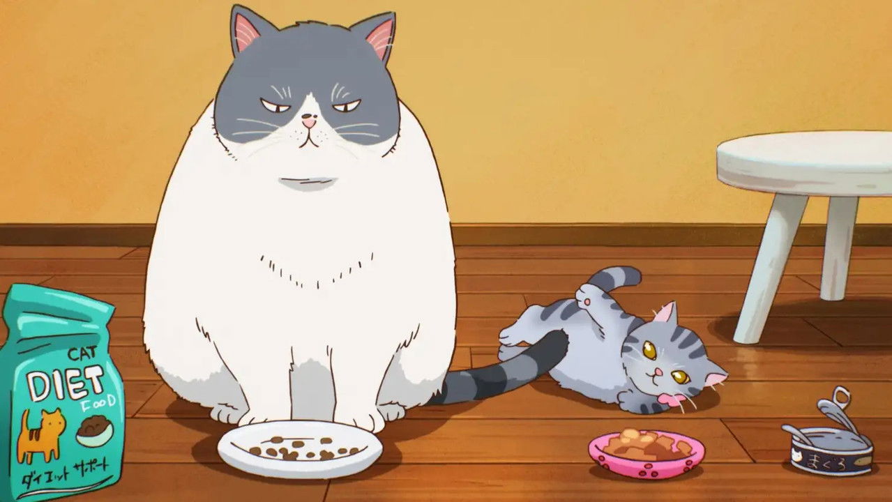 Kanashiki Fat Cat backdrop