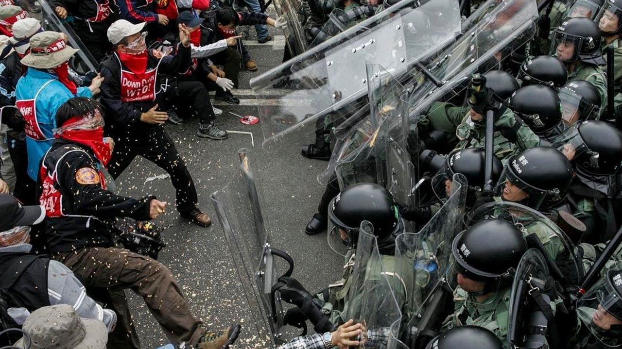 Her Anti-WTO backdrop