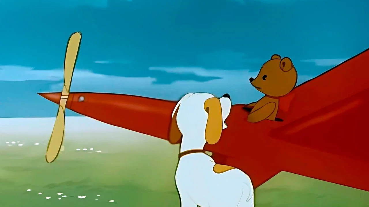 An Arrow Flies Into a Fairy Tale backdrop