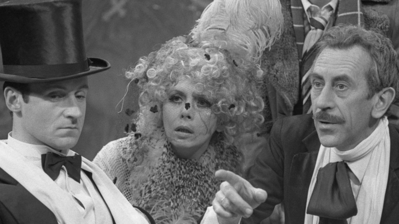 Właśnie leci kabarecik backdrop