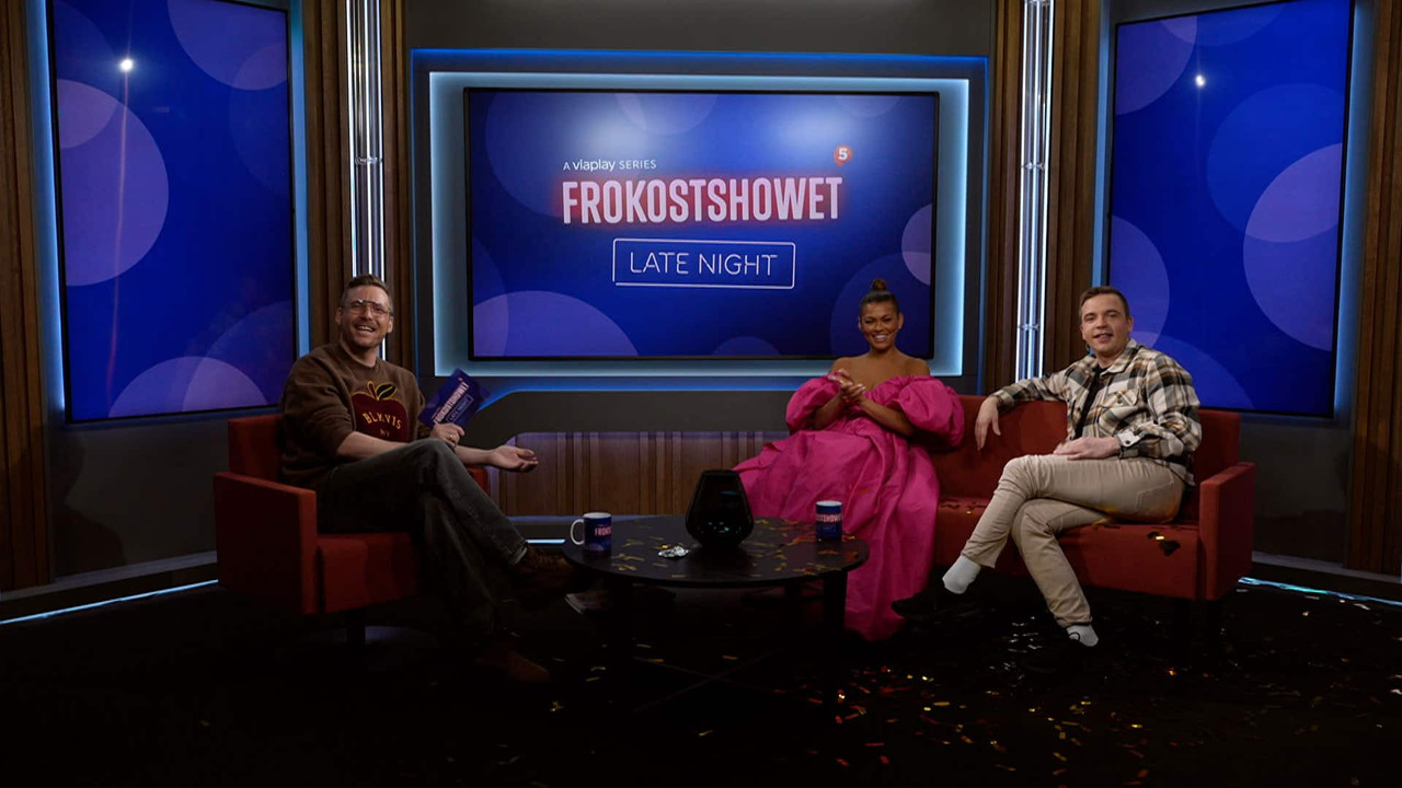 Frokostshowet Late Night backdrop