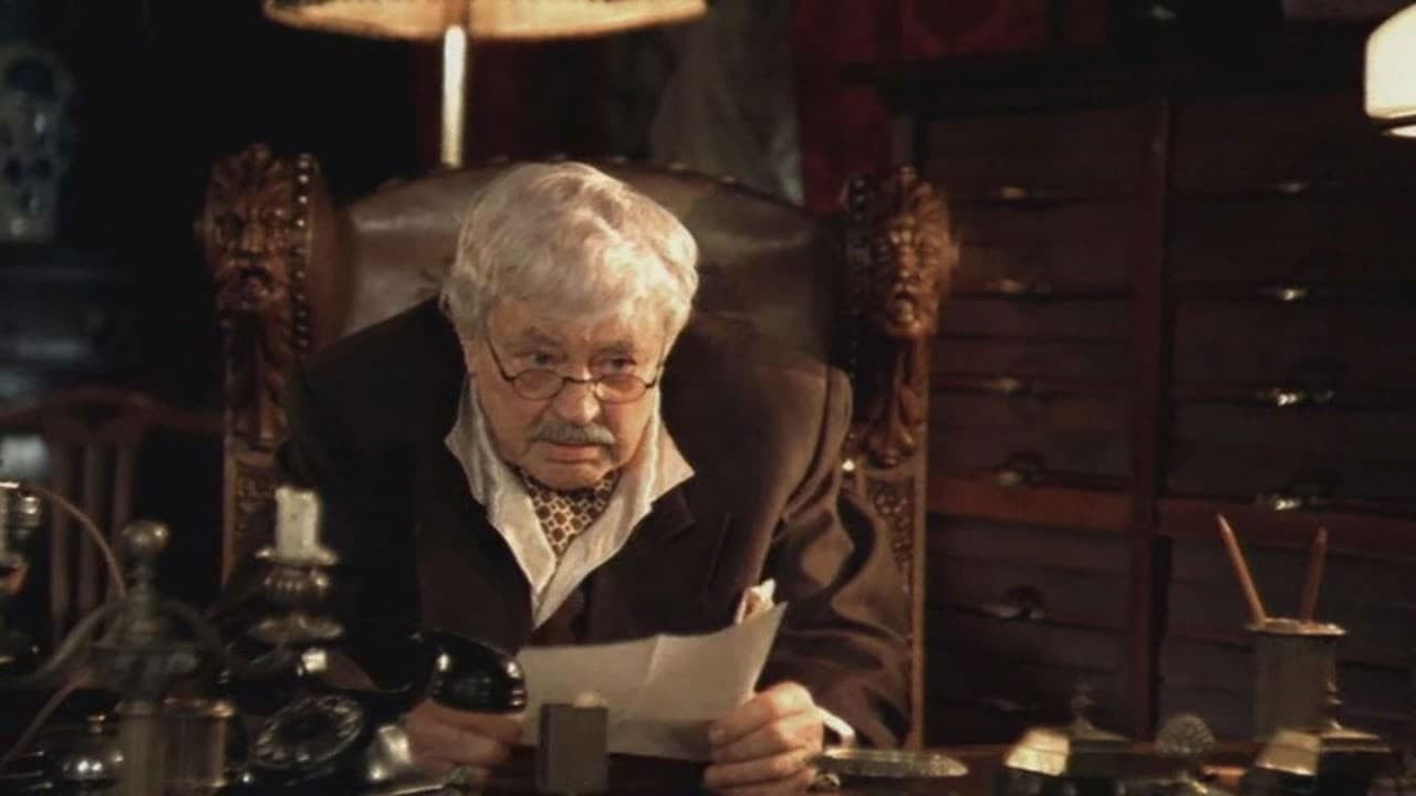 Nero Wolfe and Archie Goodwin backdrop