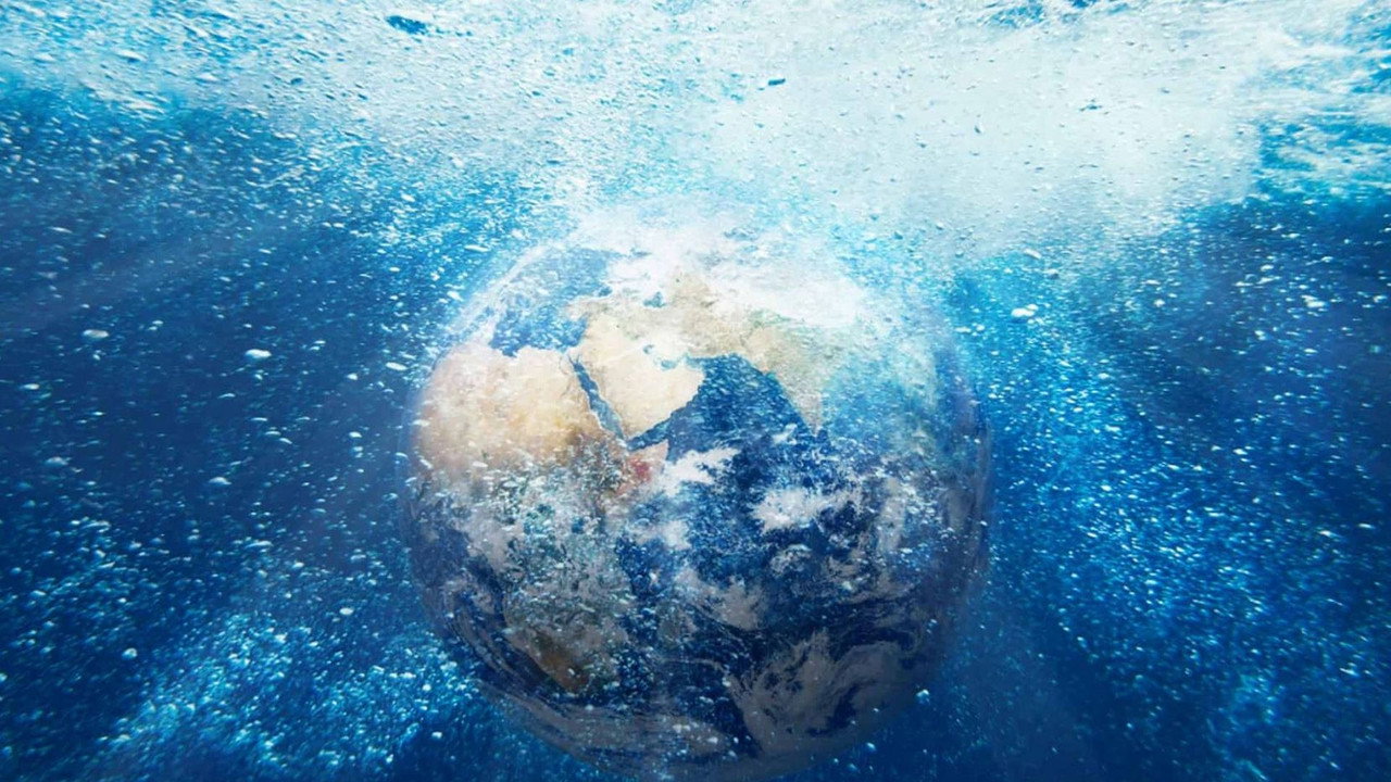 El agua y la vida backdrop