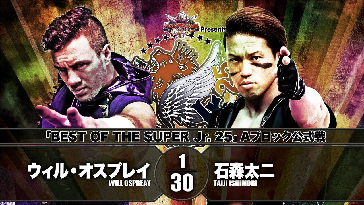 NJPW Best of the Super Junior 25 - Day 1 backdrop
