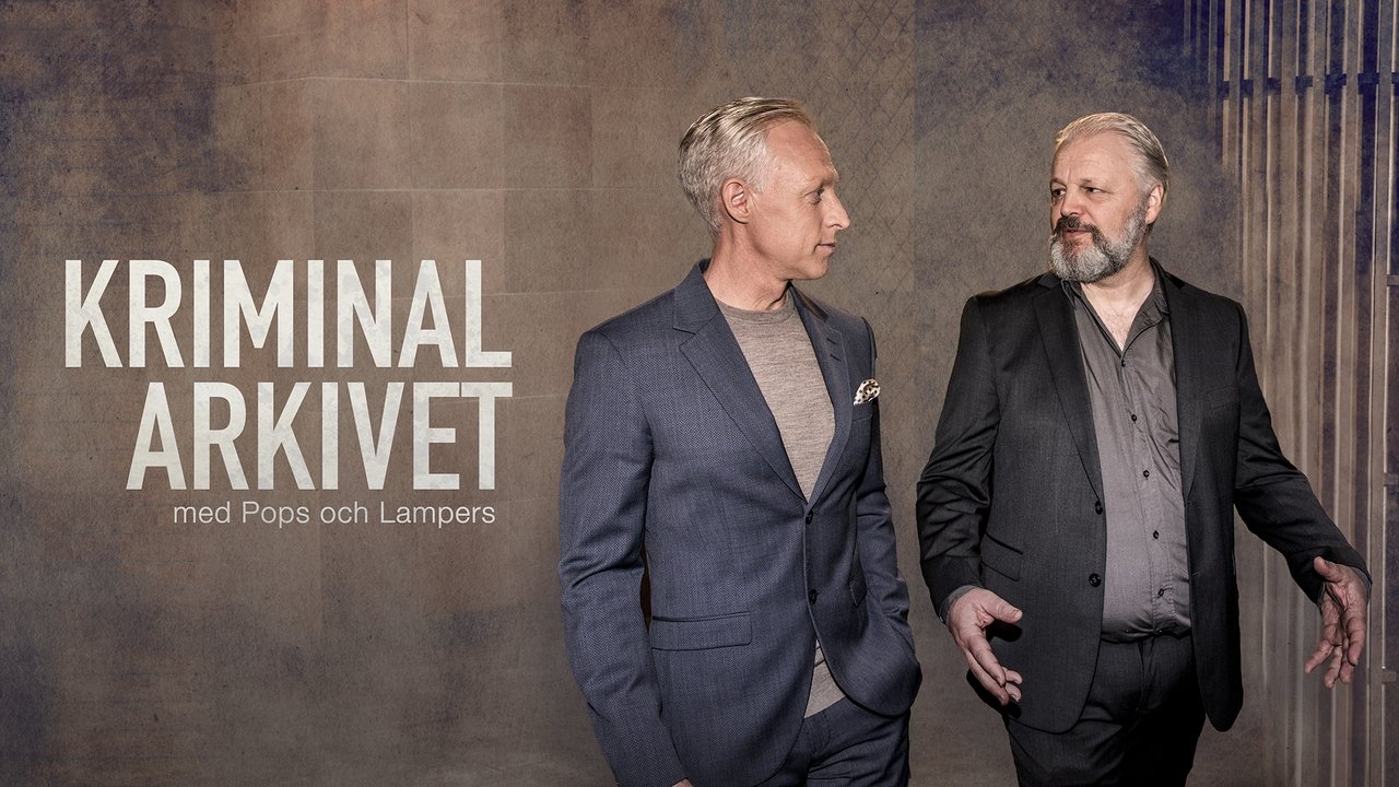 Kriminalarkivet med Pops och Lampers backdrop