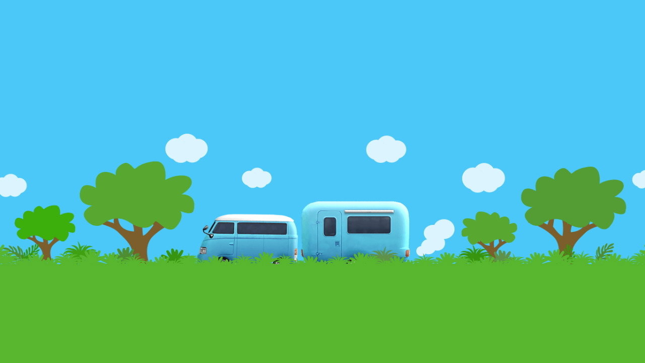 I LOVE minna no dōbutsuen backdrop