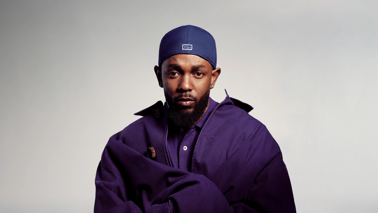 Kendrick Lamar's Super Bowl LIX Halftime Show backdrop