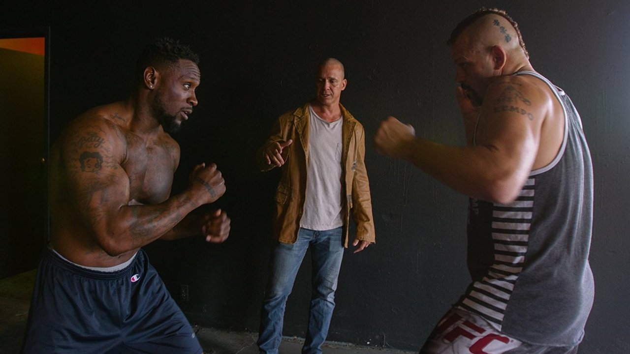 A Violent Man backdrop