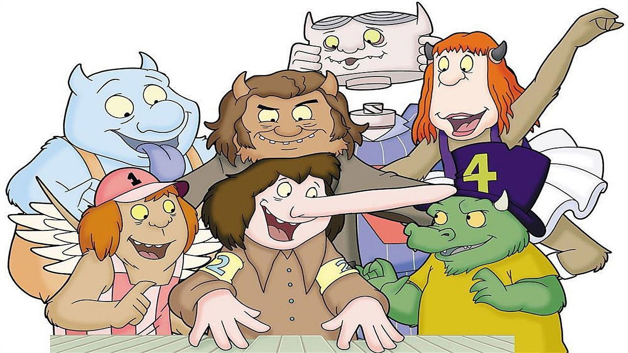 Seven Little Monsters backdrop