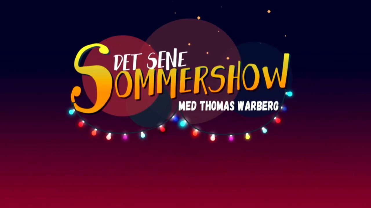 Det sene sommershow backdrop