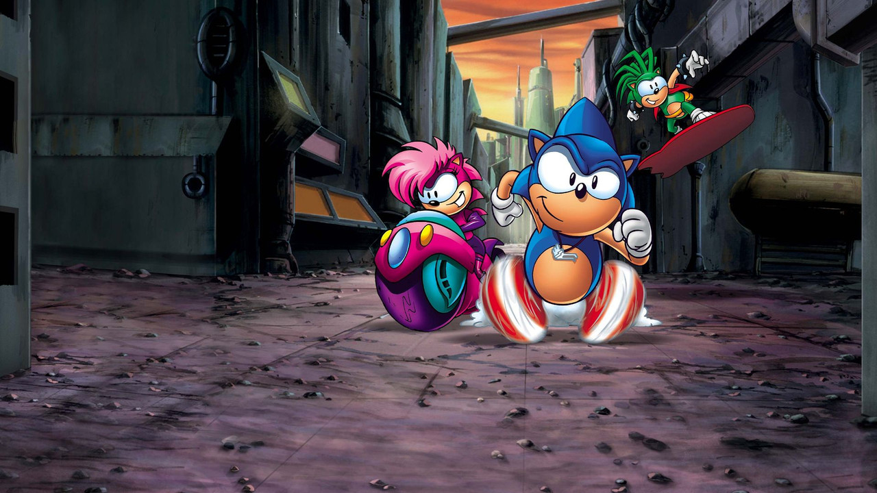 Sonic Underground backdrop
