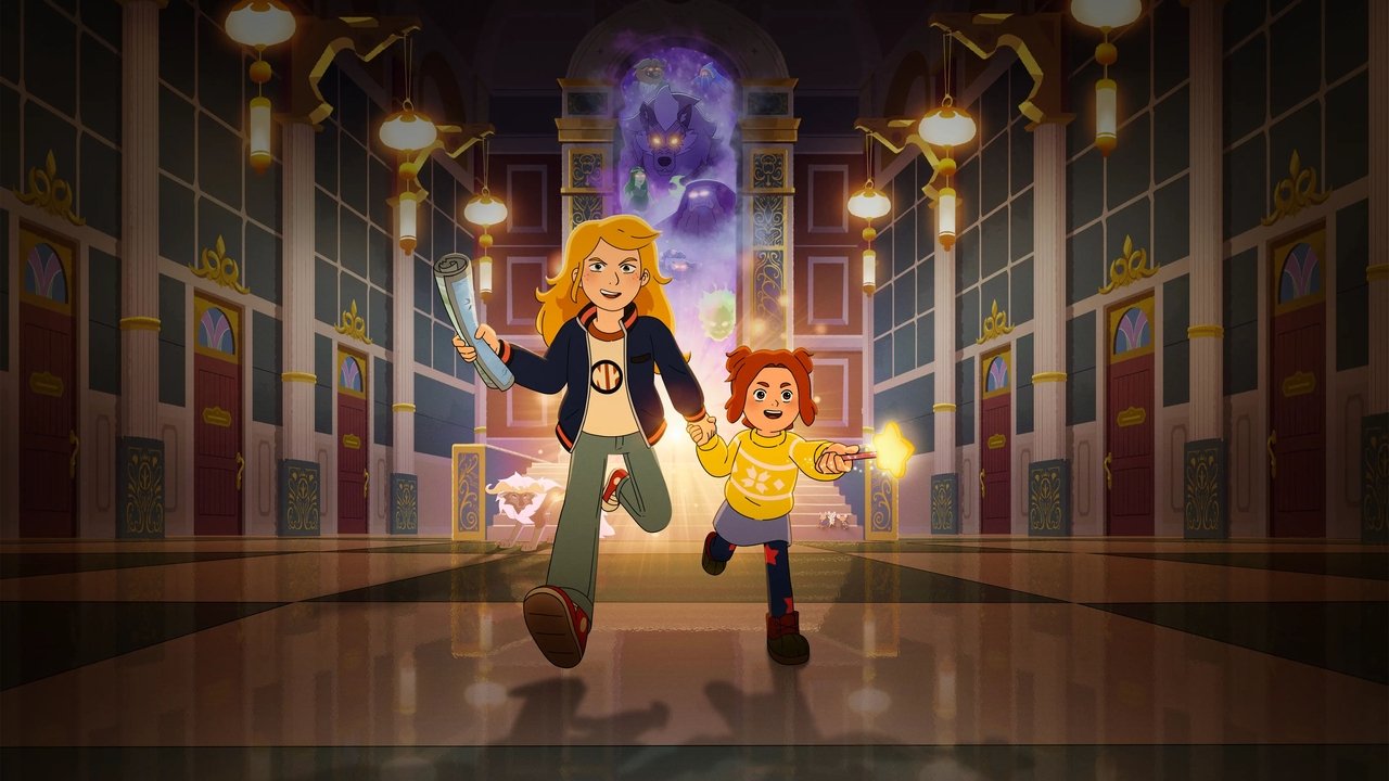 The Sisters Grimm backdrop