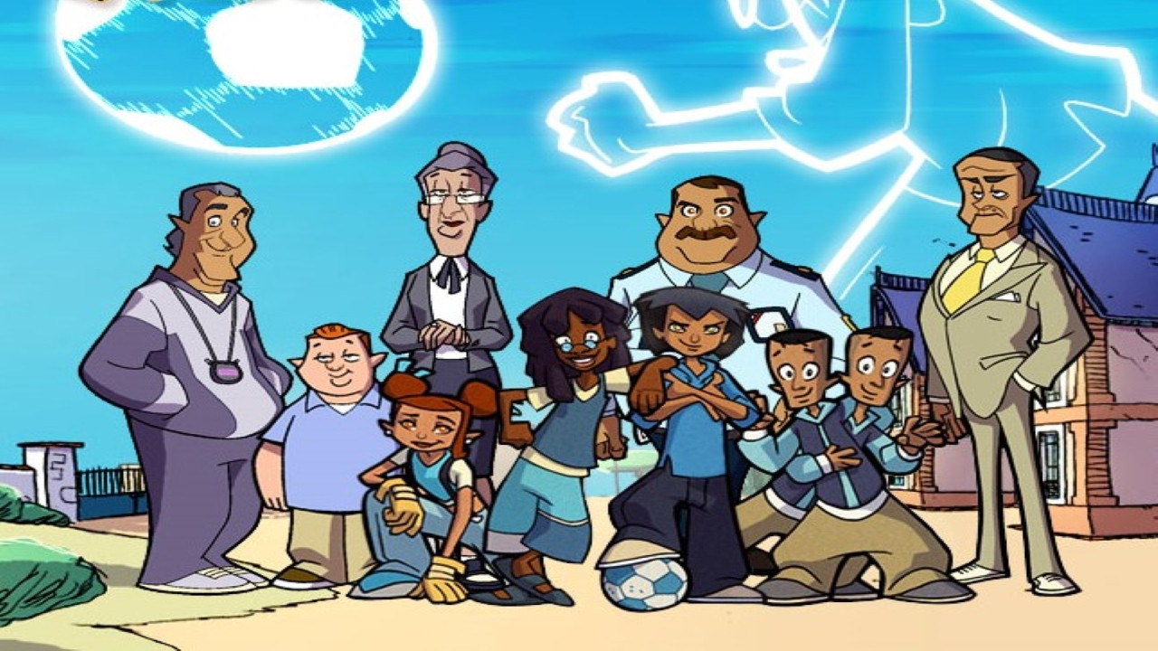 Street Football backdrop