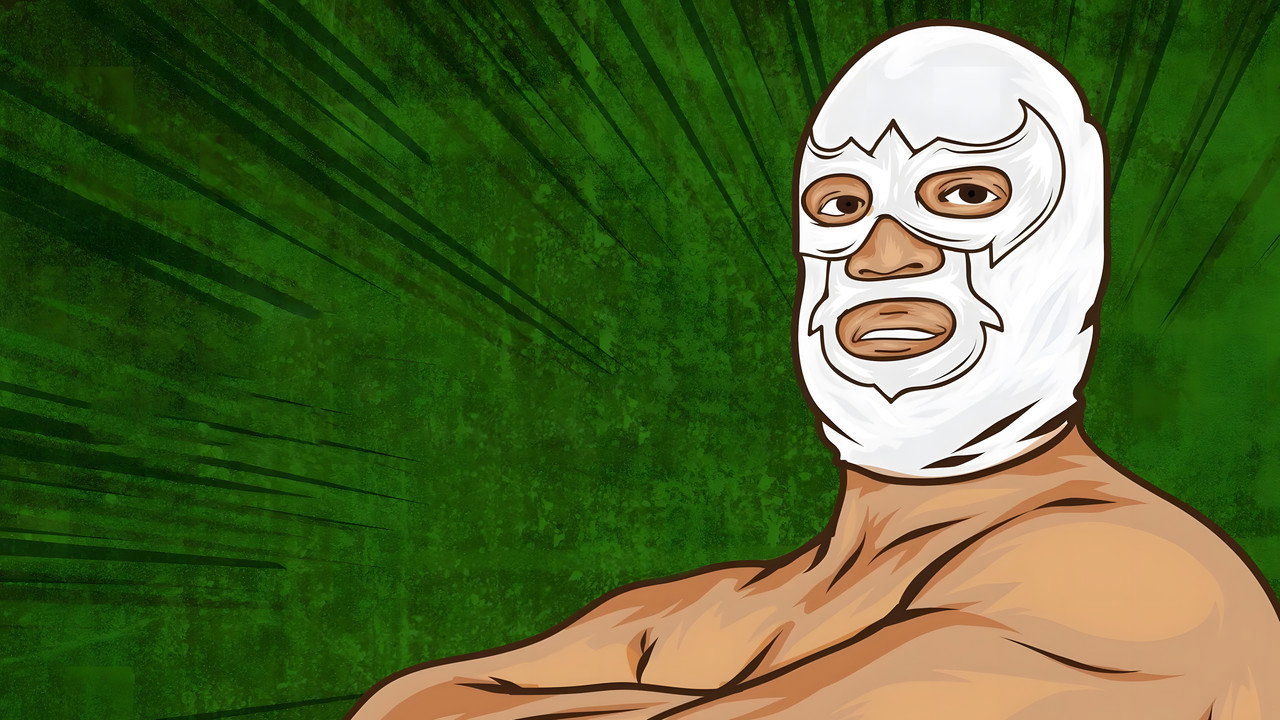 Campeones del ring backdrop