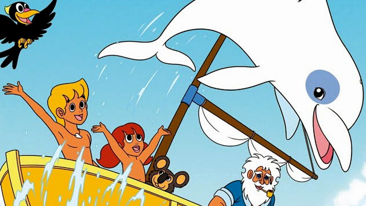 Zoom the White Dolphin backdrop