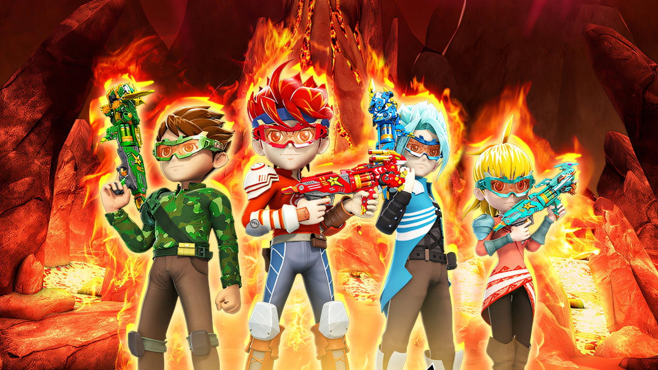 Starmon Hunter backdrop