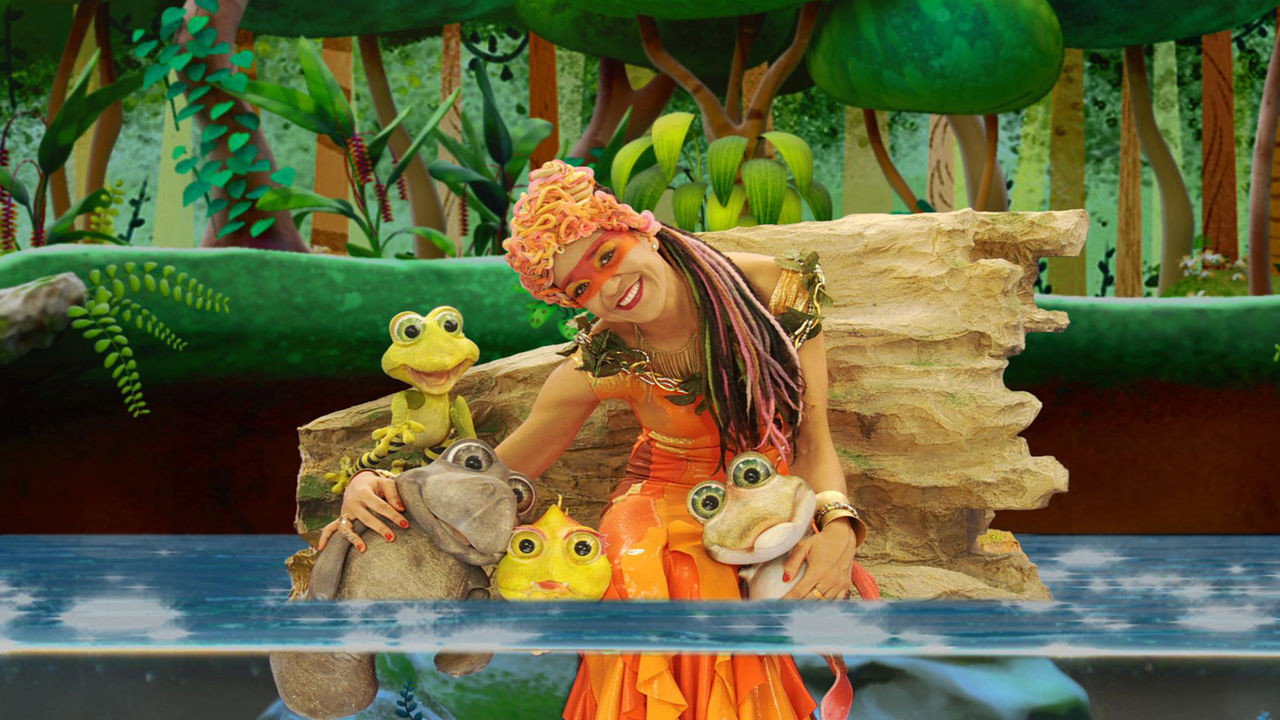 Igarapé Mágico backdrop