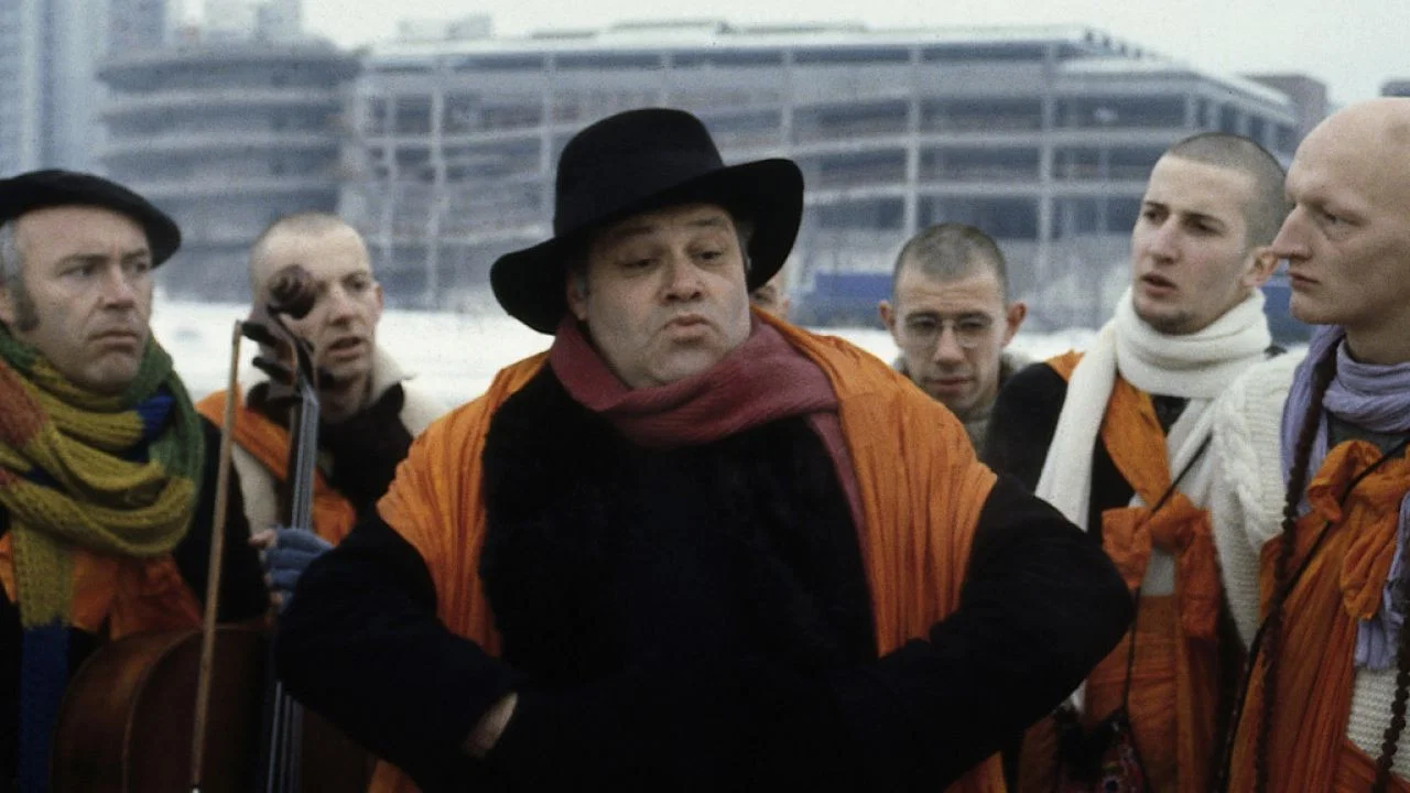 A Guru Comes backdrop