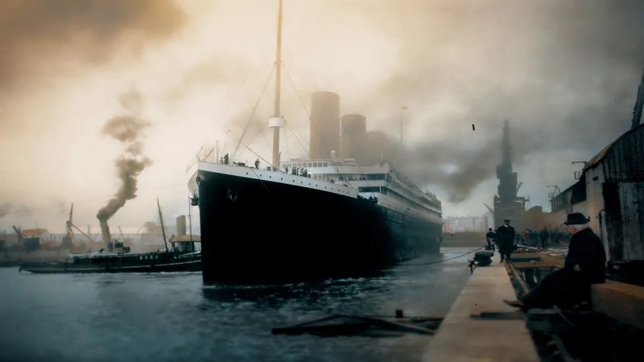 Titanic in Colour backdrop