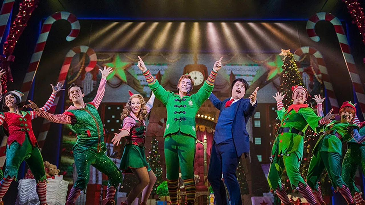 Elf: The Musical backdrop