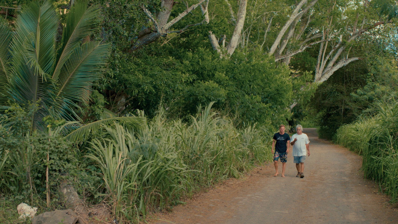 On The Wave backdrop