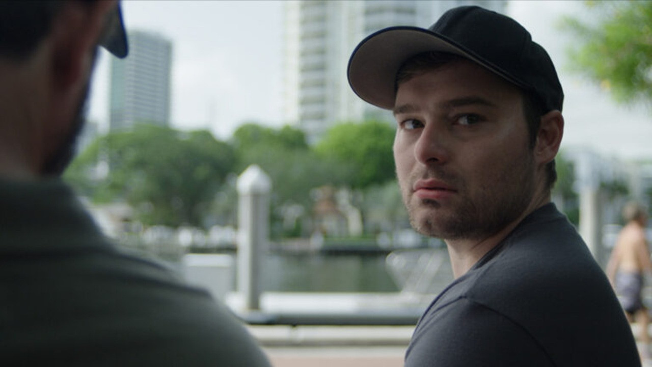 The Boy by the Pool backdrop