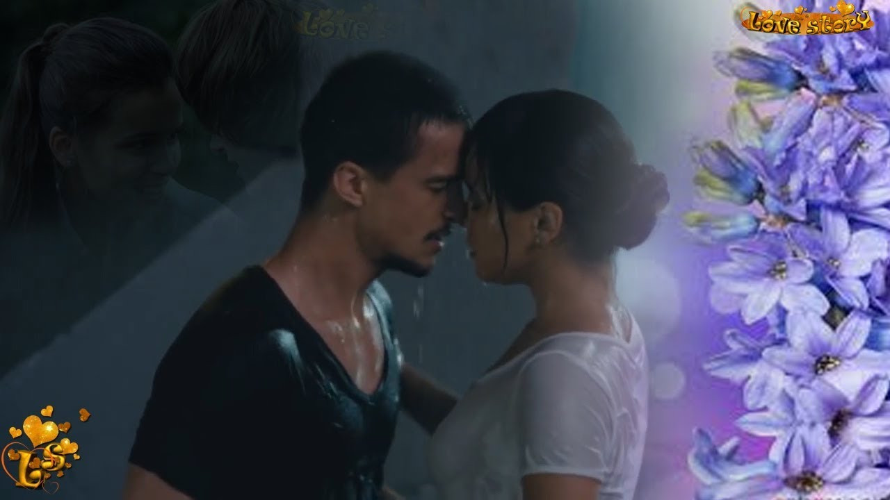 Цветы дождя backdrop