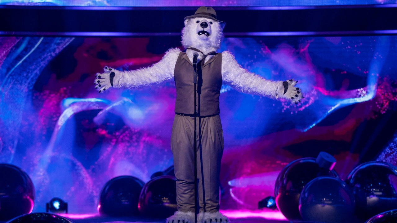 Álarcos énekes backdrop