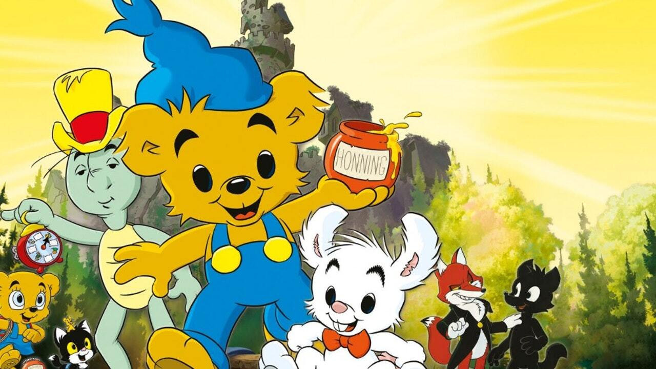 Bamse och tjuvstaden backdrop