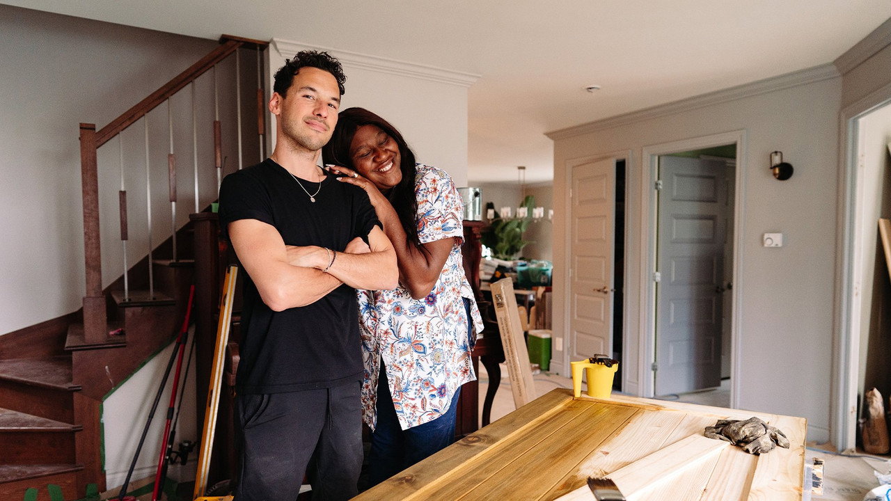 Ma première maison backdrop