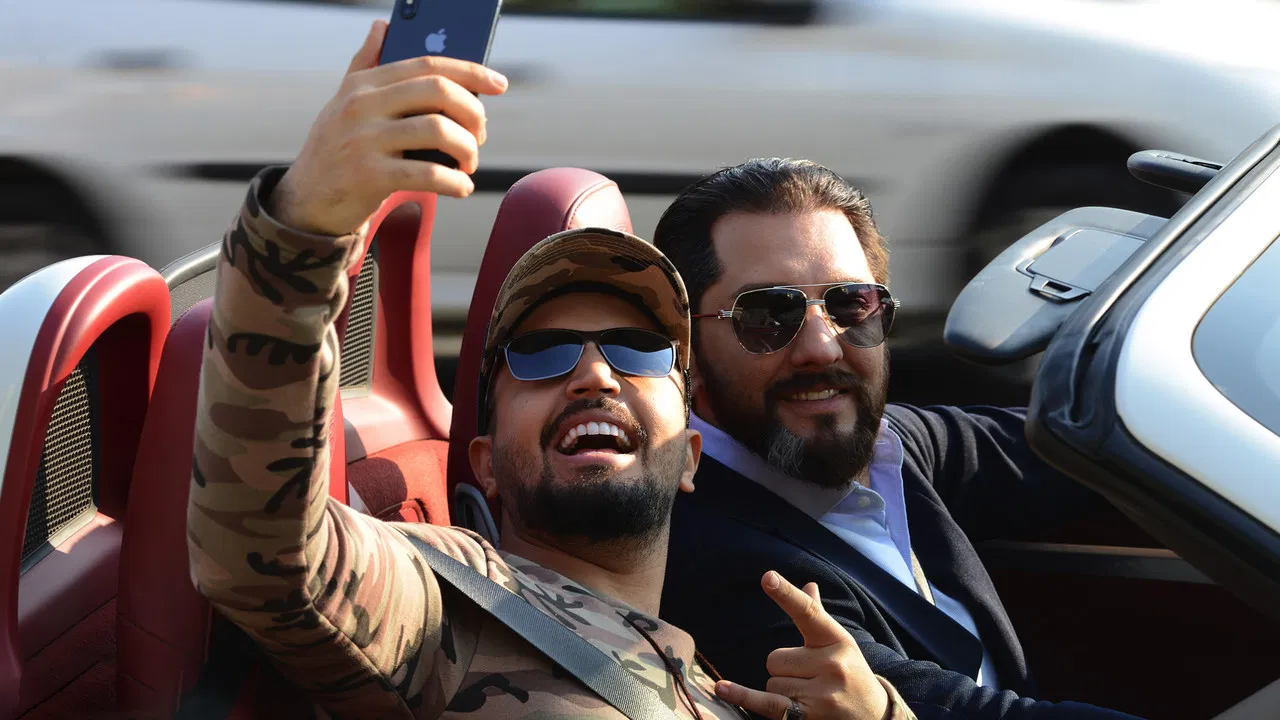 Dance on the Glass backdrop