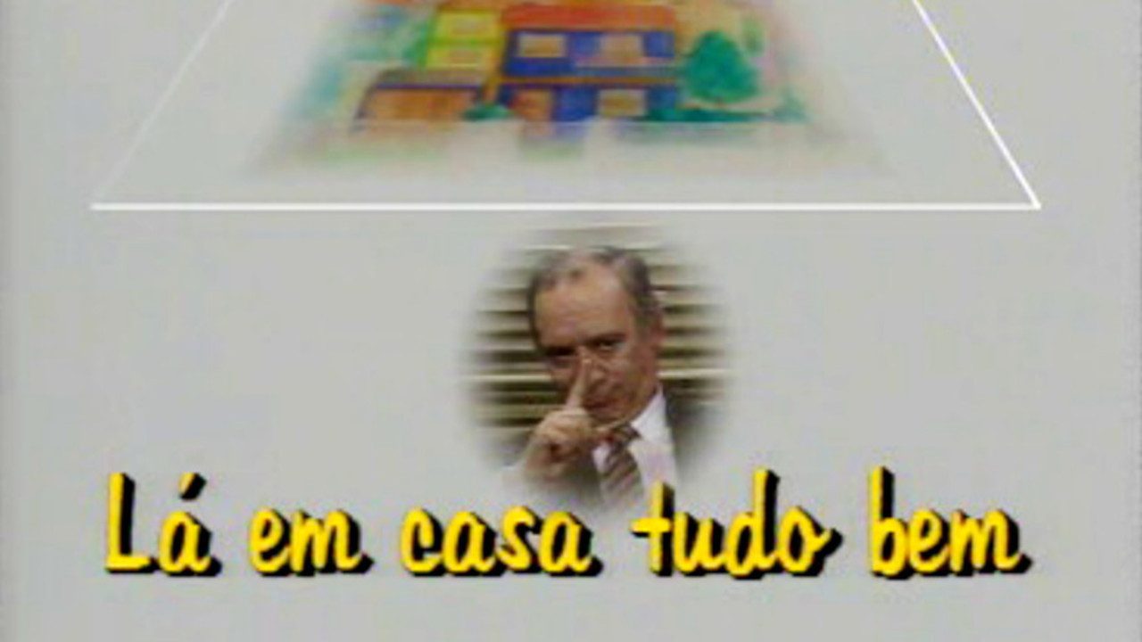 Lá em Casa Tudo Bem backdrop