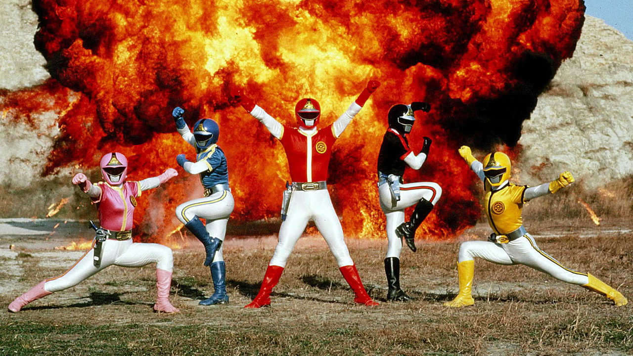 Kagaku Sentai Dynaman backdrop