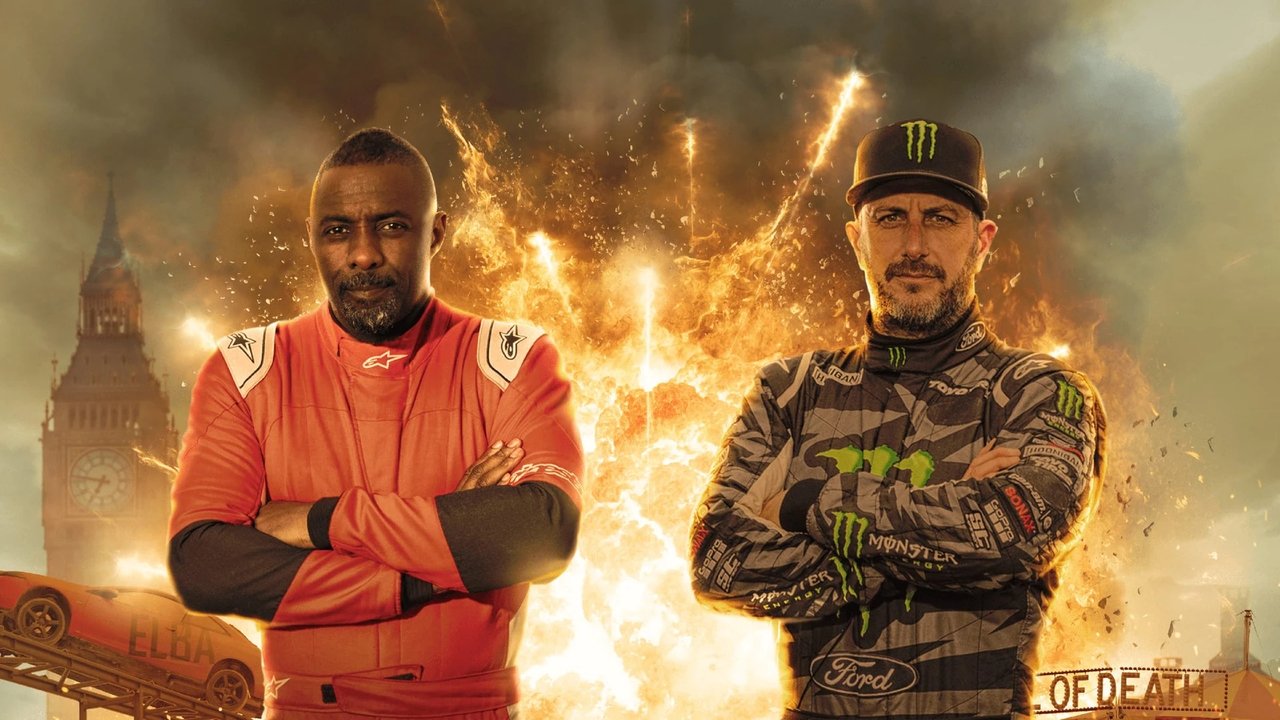 Elba vs. Block backdrop