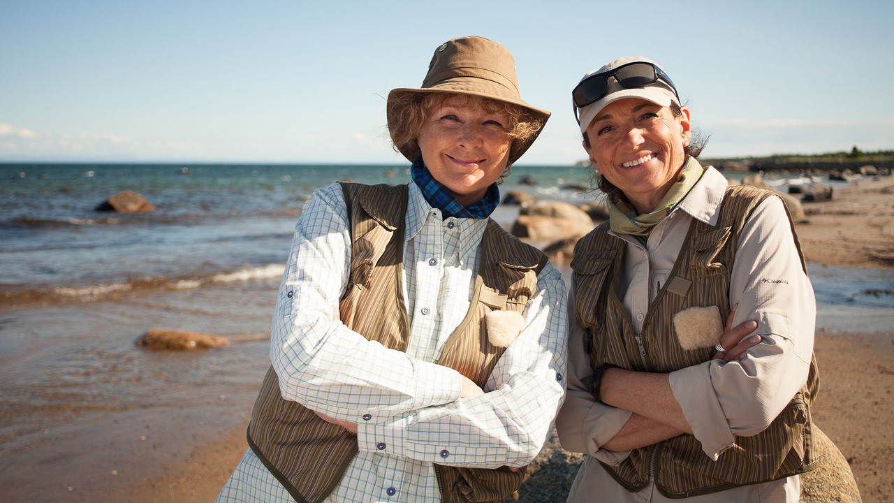 Elles pêchent backdrop