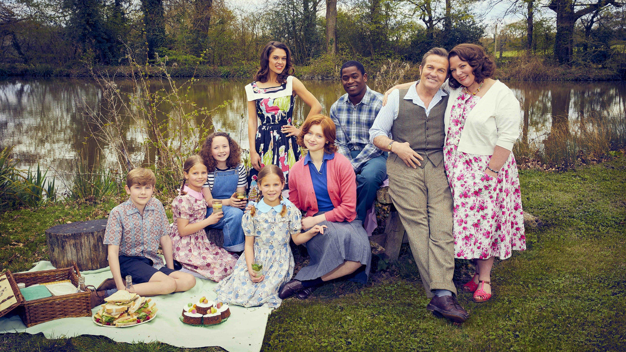 The Larkins backdrop