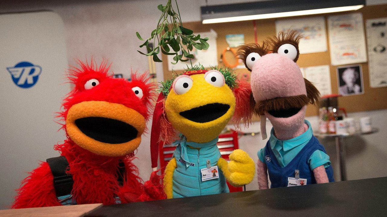 Ramajetternes jul backdrop