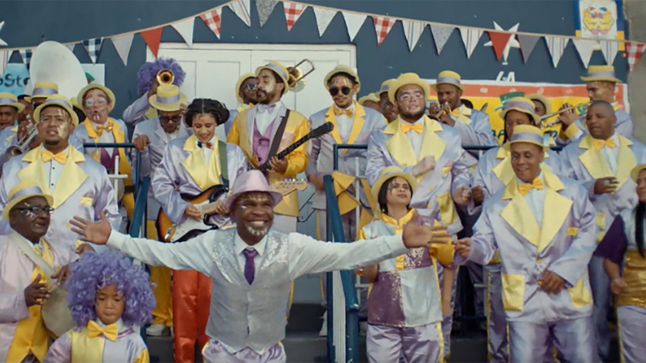 The Umbrella Men backdrop