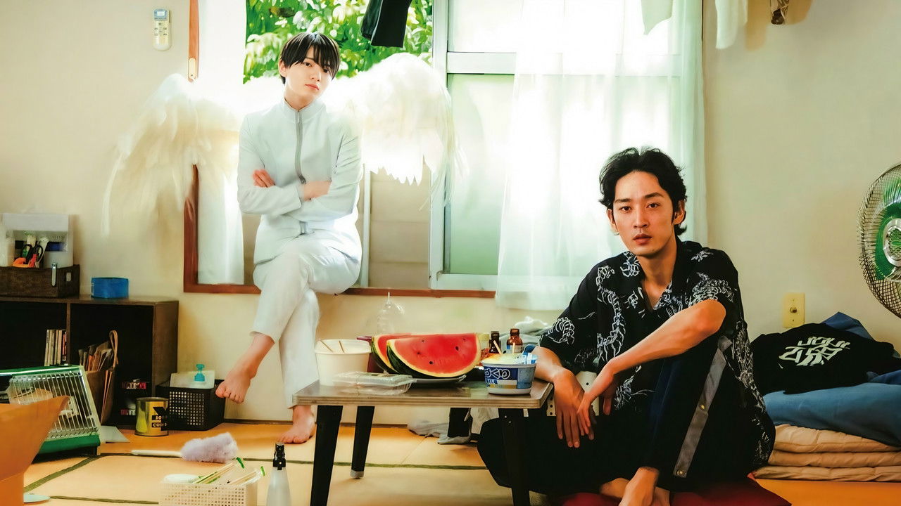 One Room Angel backdrop