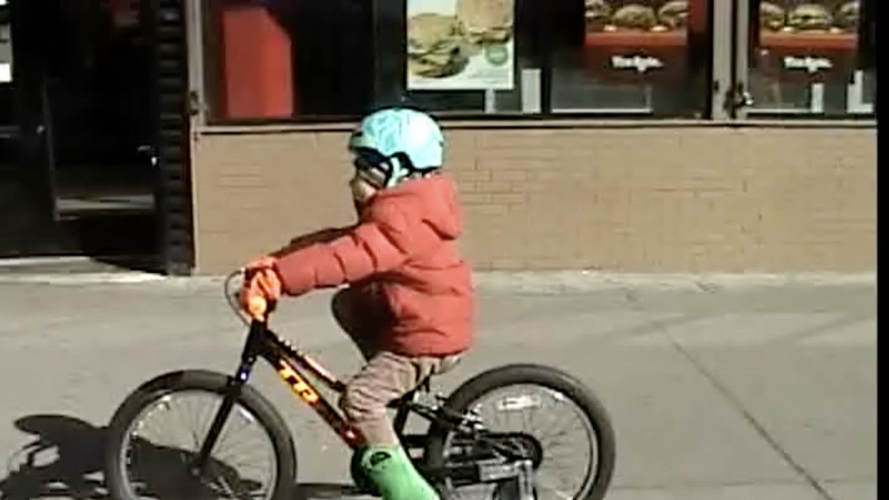 The Day at the Supermarket backdrop