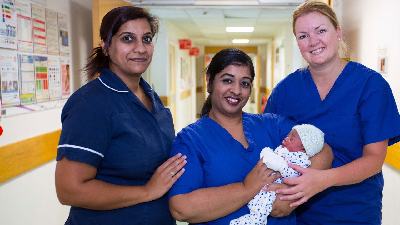 Big Birthers backdrop