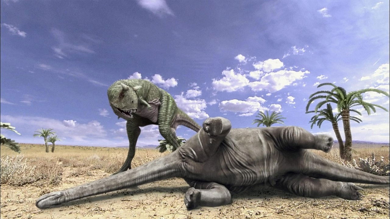 La relève du dinosaure backdrop