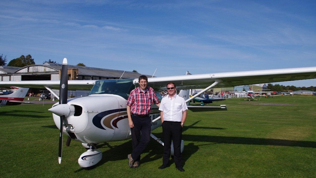 The Flying Archaeologist backdrop
