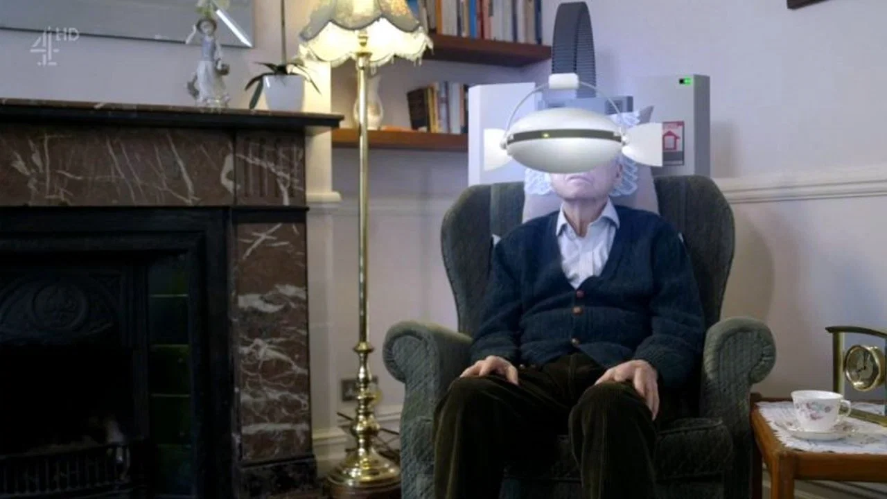 A Granny's Guide to the Modern World backdrop