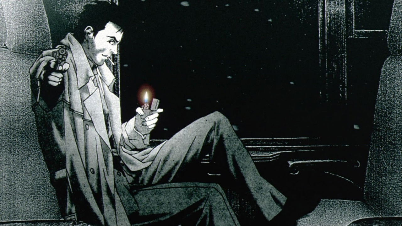 A Detective Story backdrop