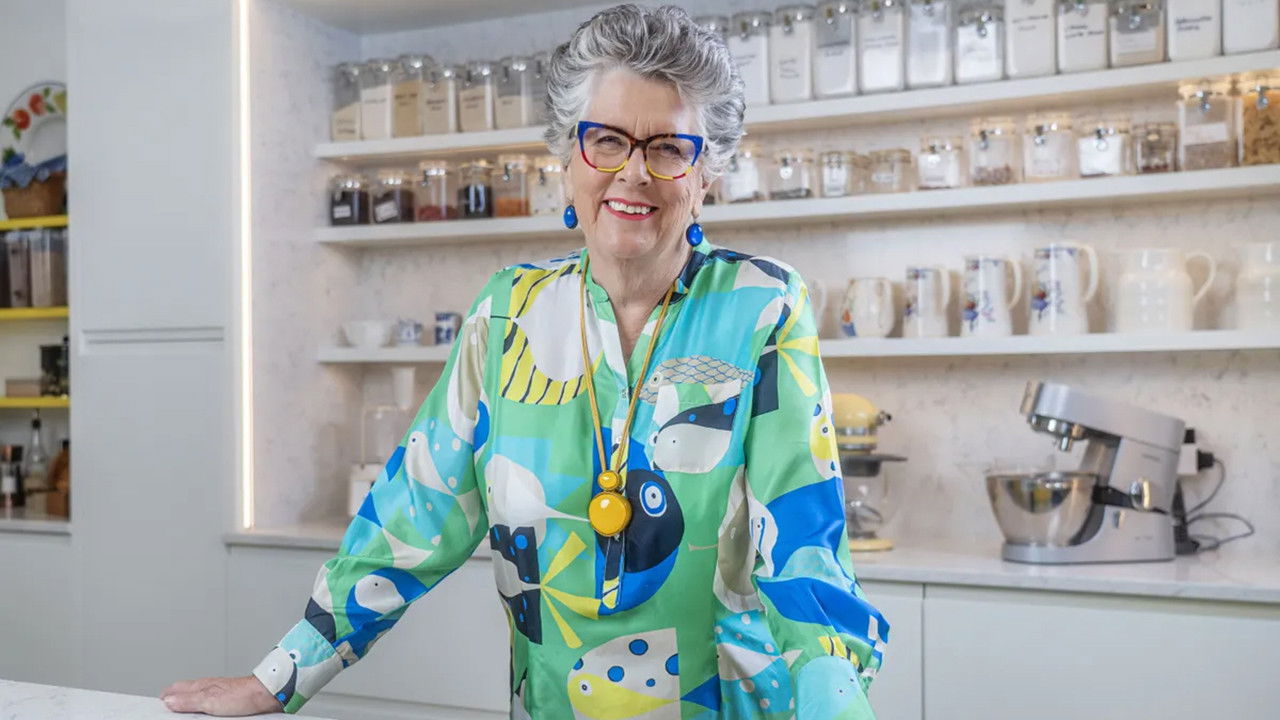Prue Leith's Cotswold Kitchen backdrop