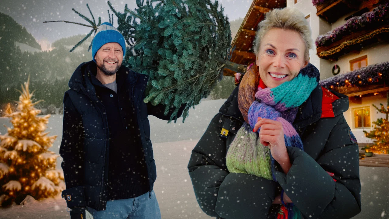 Jul på Alpehotellet backdrop