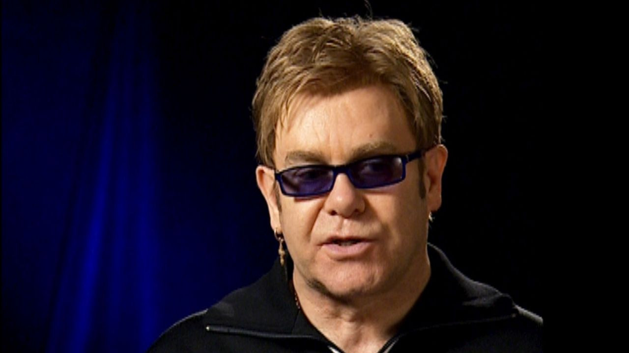 Elton John - Elton in Four Decades backdrop